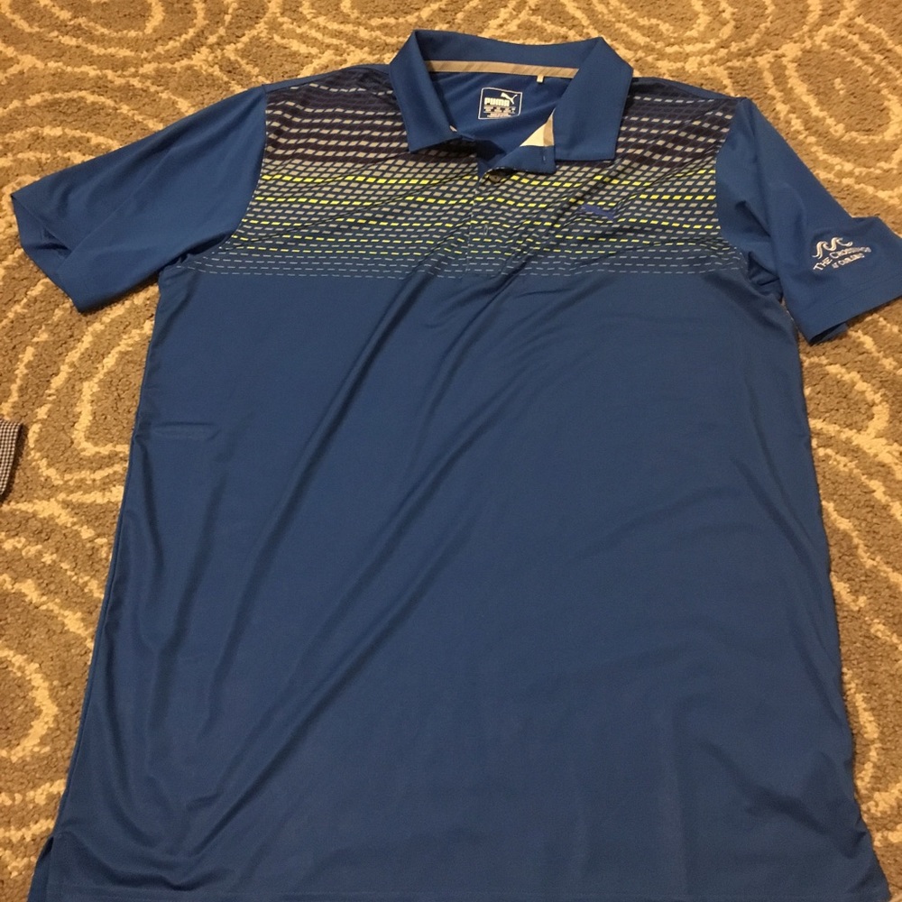 PUMA men’s golf button down